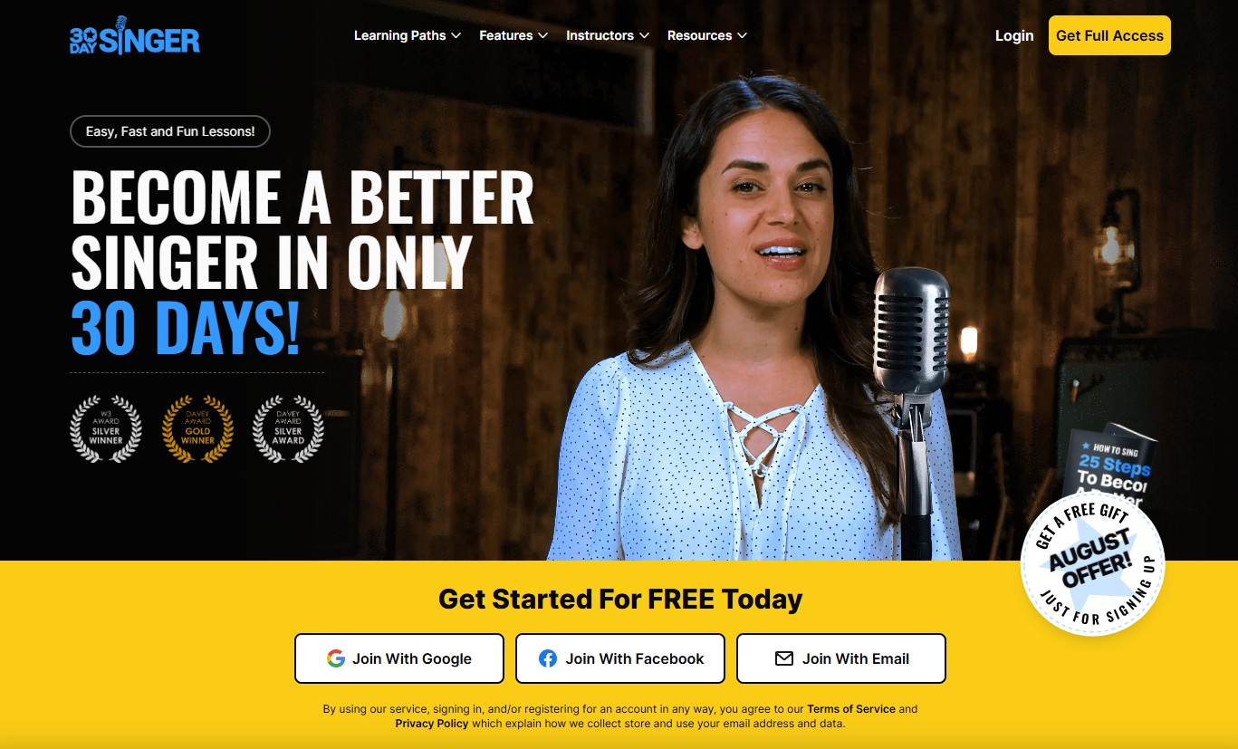 30DaySinger Affiliate Program