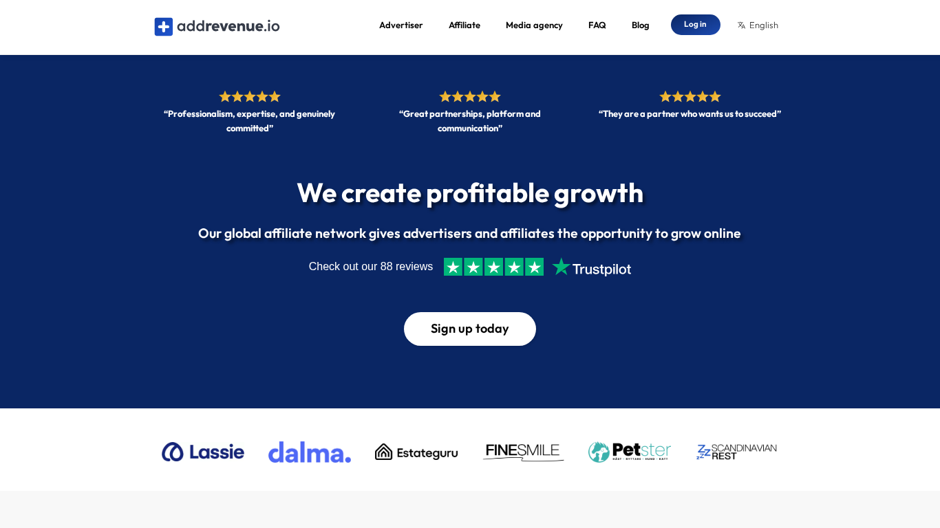 Addrevenue.io Affiliate Program