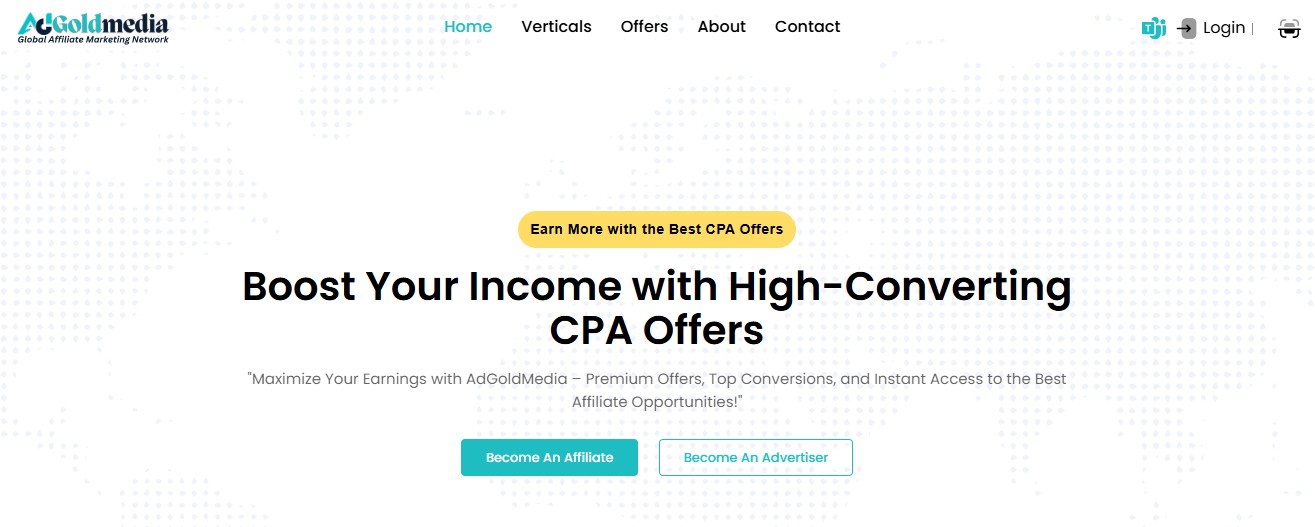 AdGoldMedia Affiliate Program