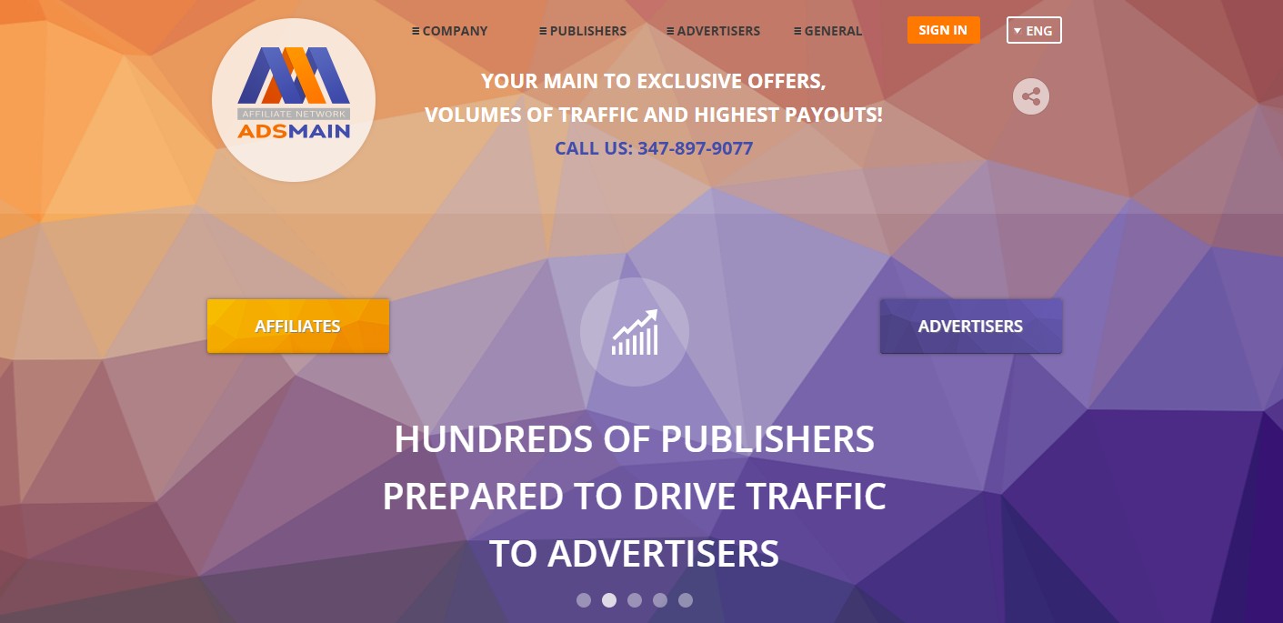 AdsMain Affiliate Program