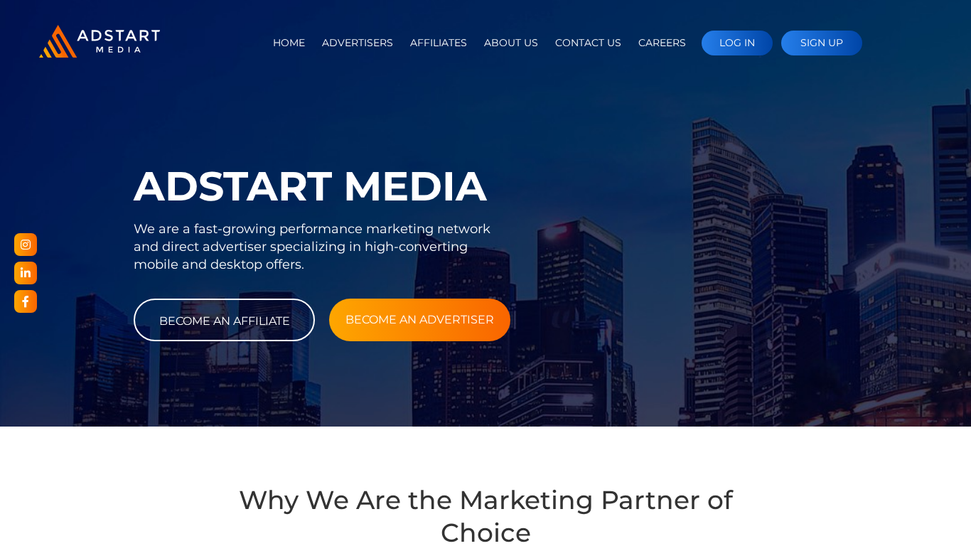Adstart Media Affiliate Program