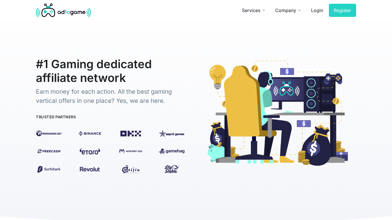 Adtogame Affiliate Program