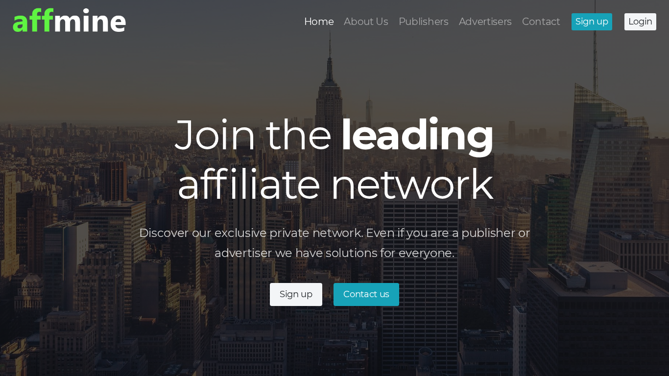 Affmine Affiliate Program