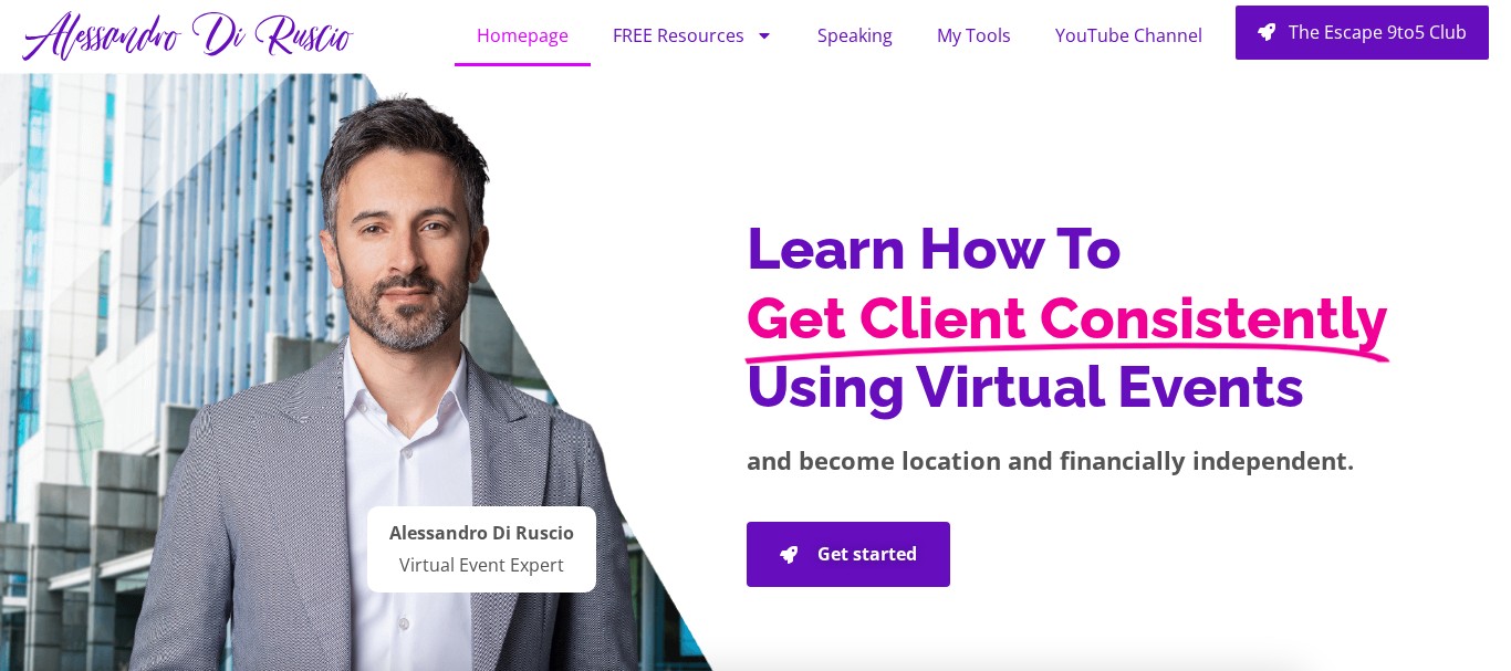 Alessandro DI Ruscio Affiliate Program