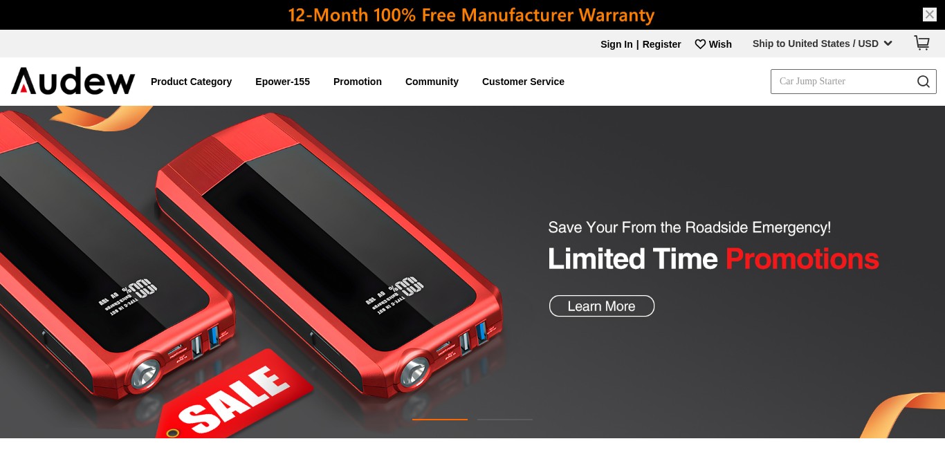 Audew Affiliate Program