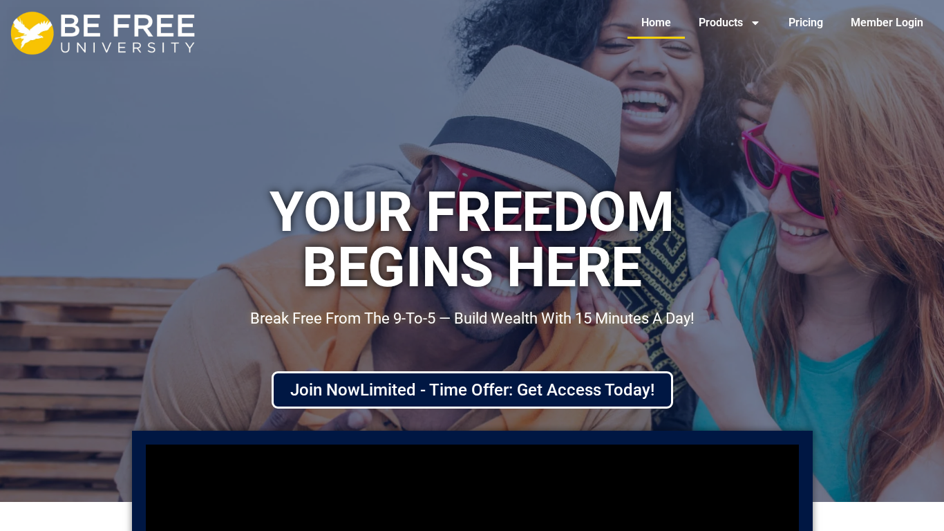 Be Free University Affiliate Program