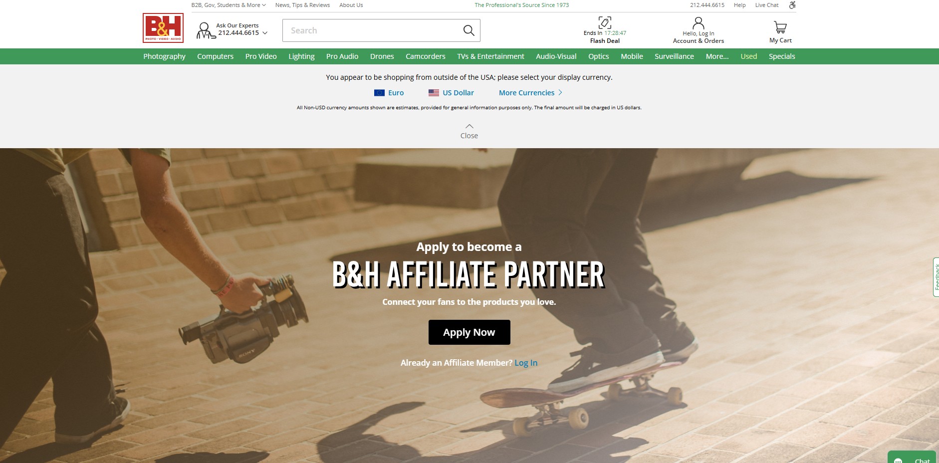 B&H Photo Video Affiliate Program