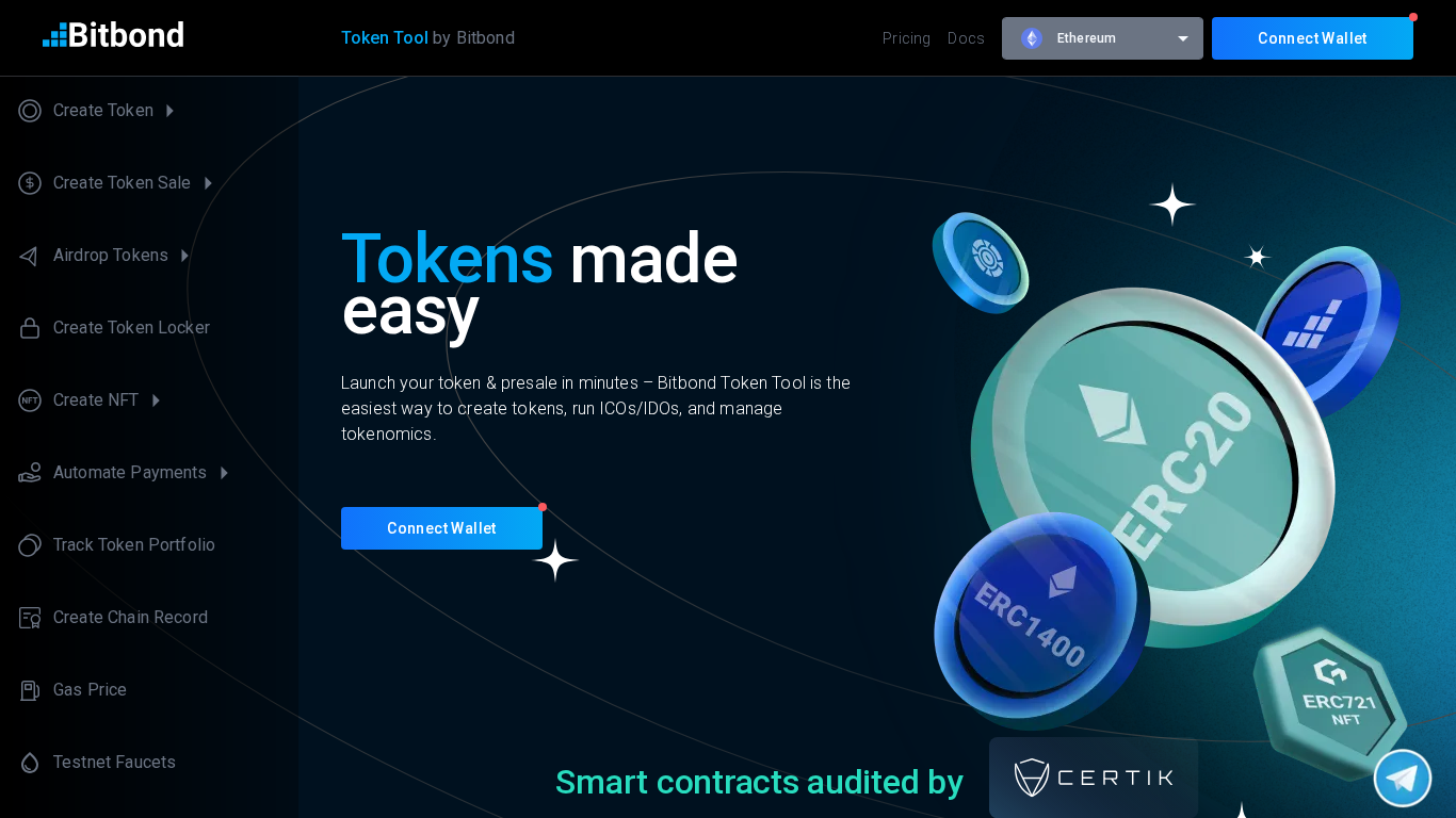 Bitbond Token Tool Affiliate Program
