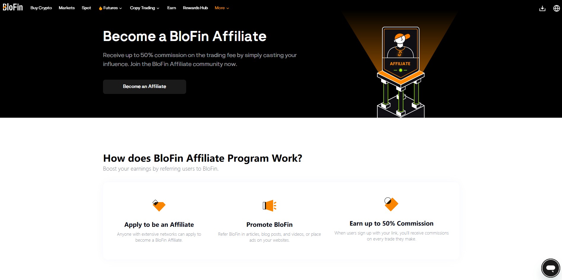 Blofin Affiliate Program