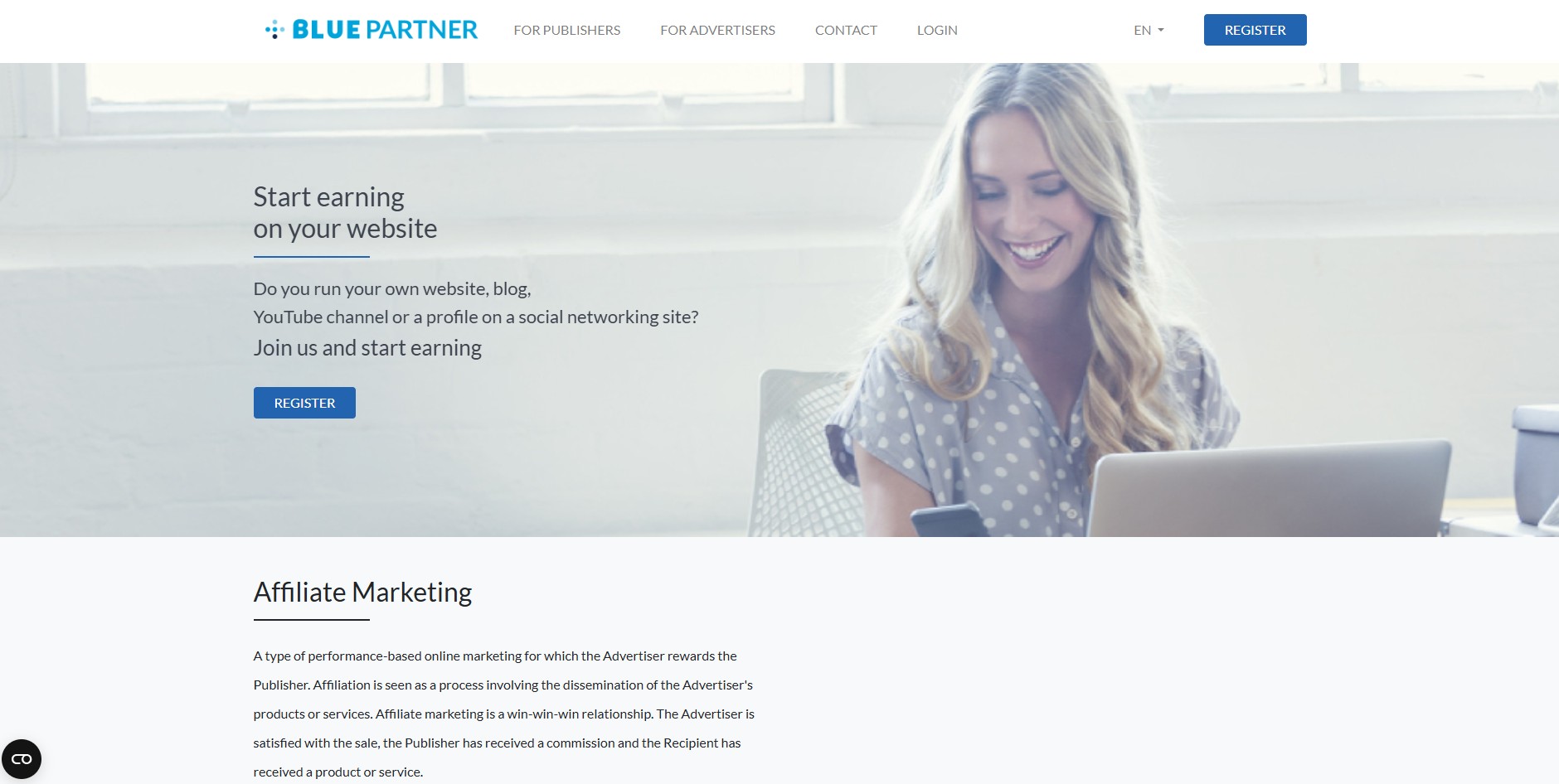 Bluepartner Affiliate Program