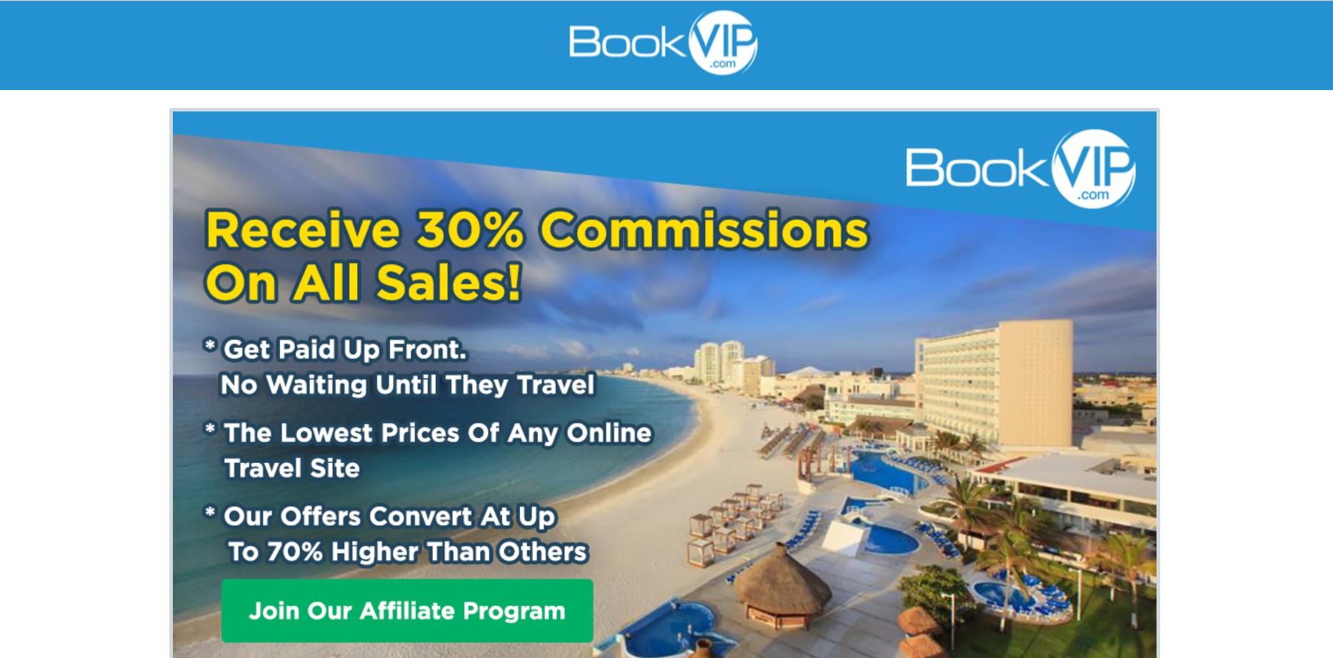 BookVIP Affiliate Program
