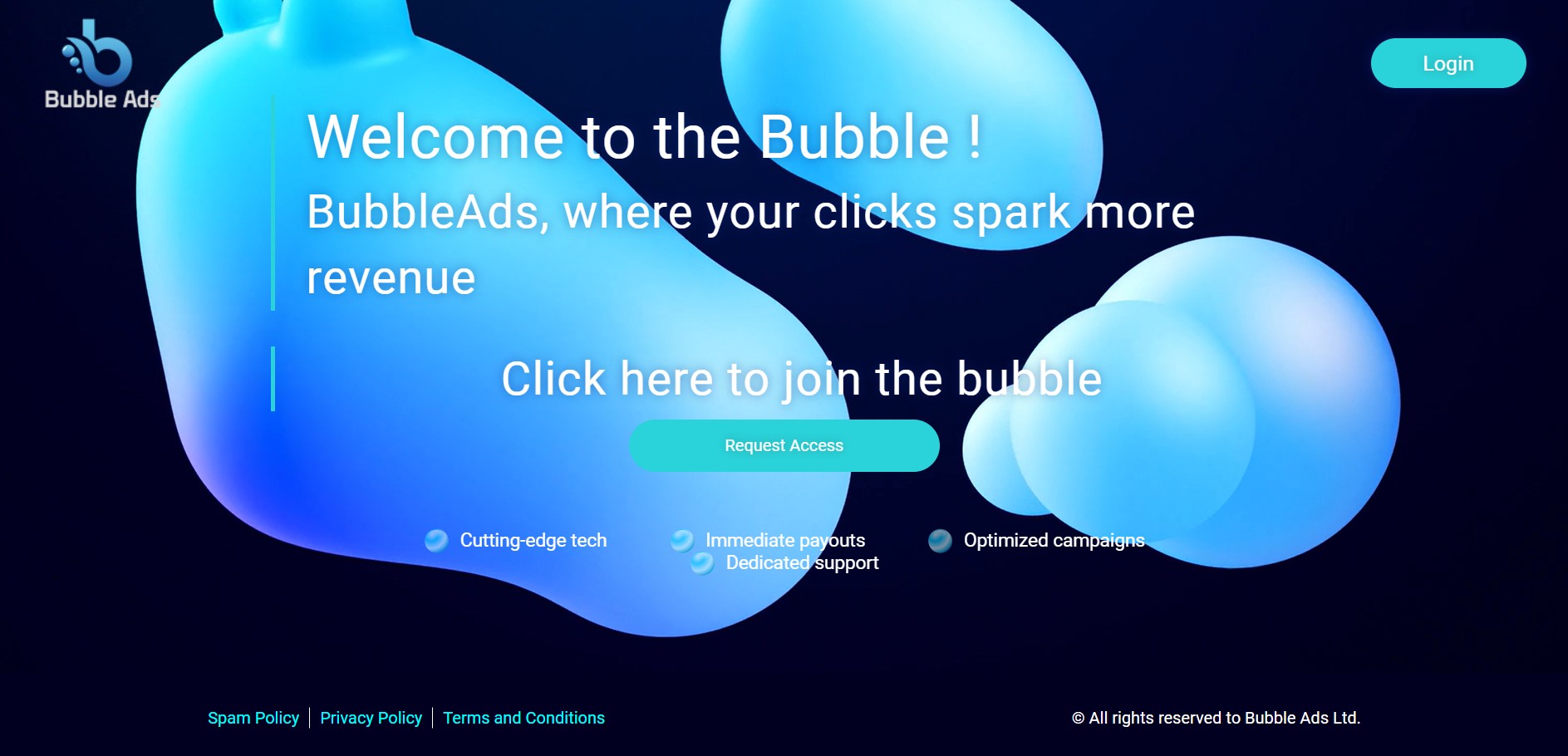 BubbleAds Affiliate Program