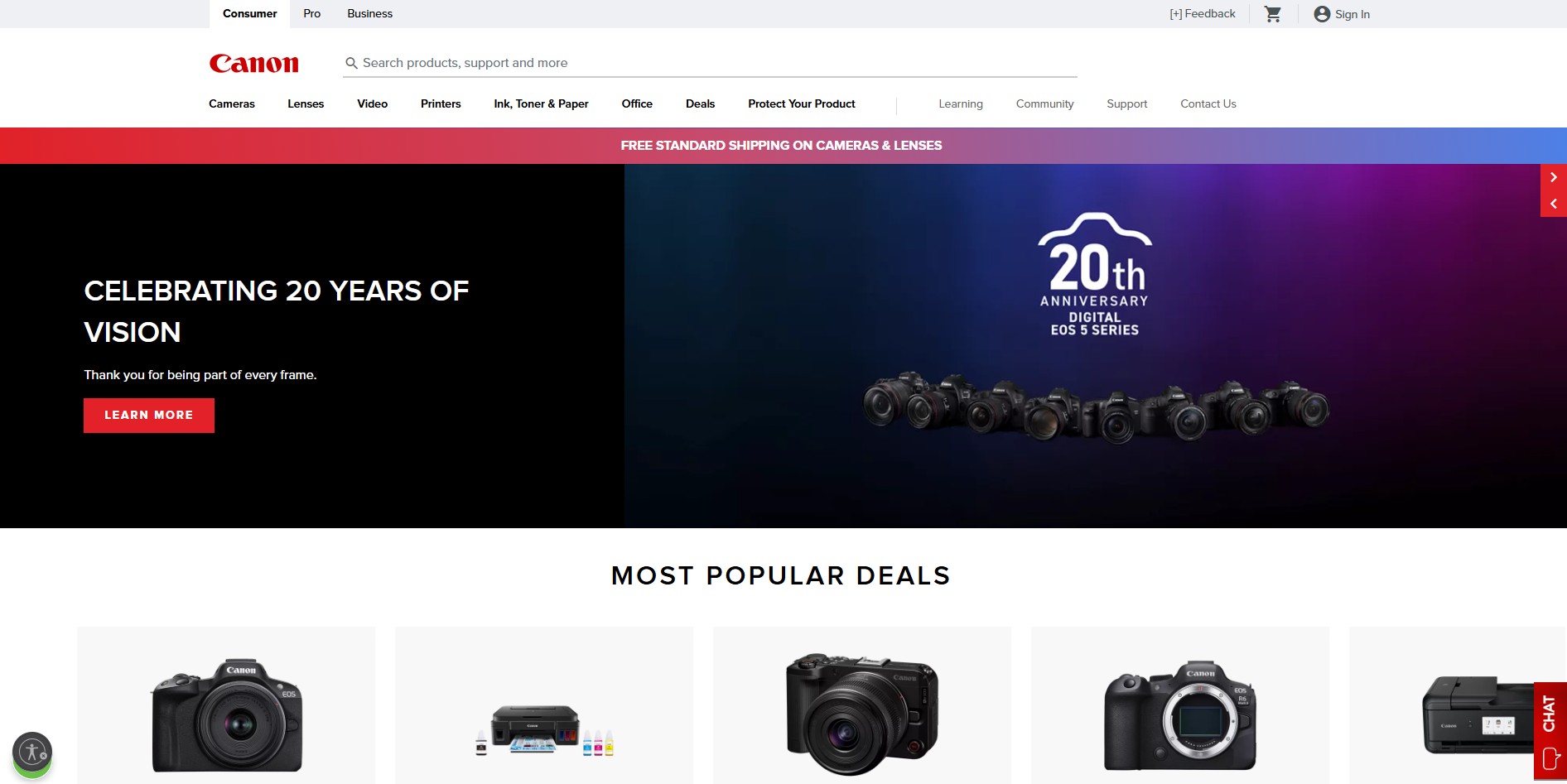 Canon Affiliate Program