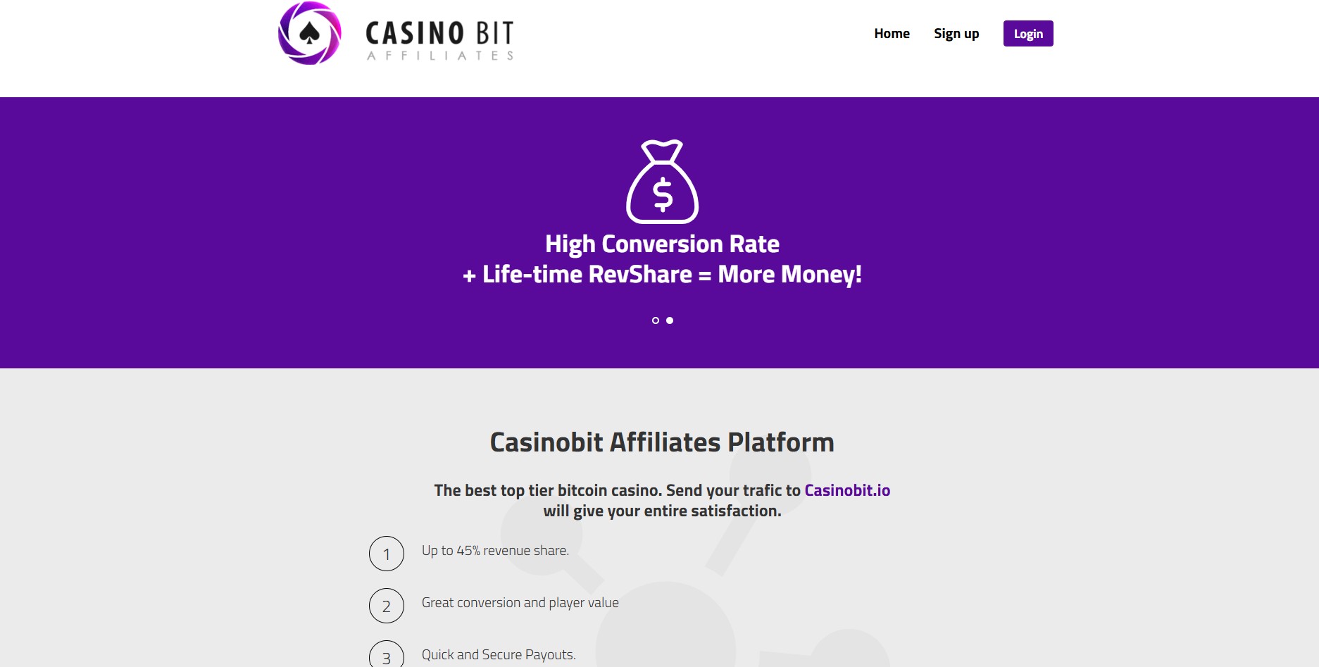 Casinobit.io Affiliate Program