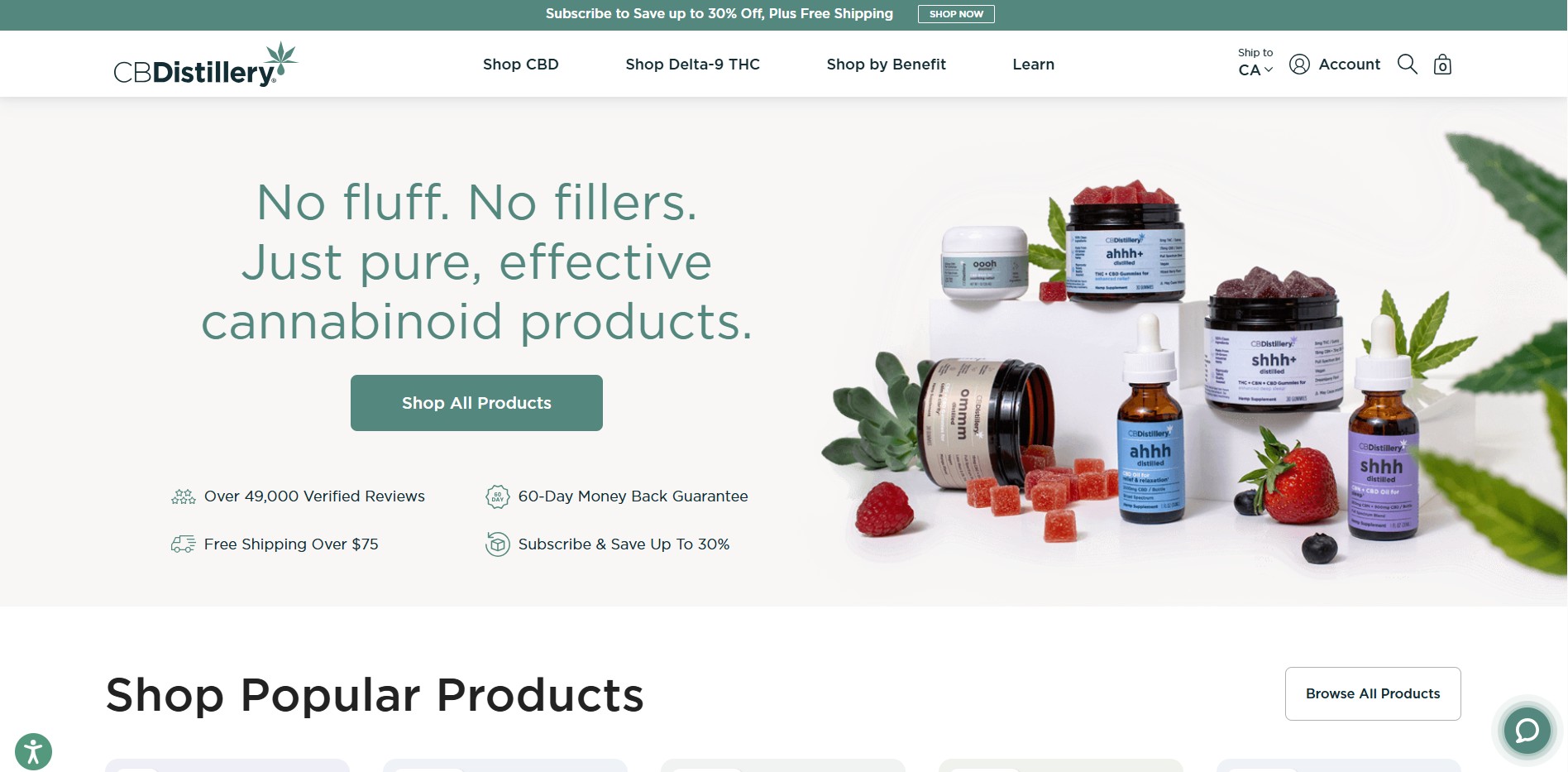 CBDistillery Affiliate Program