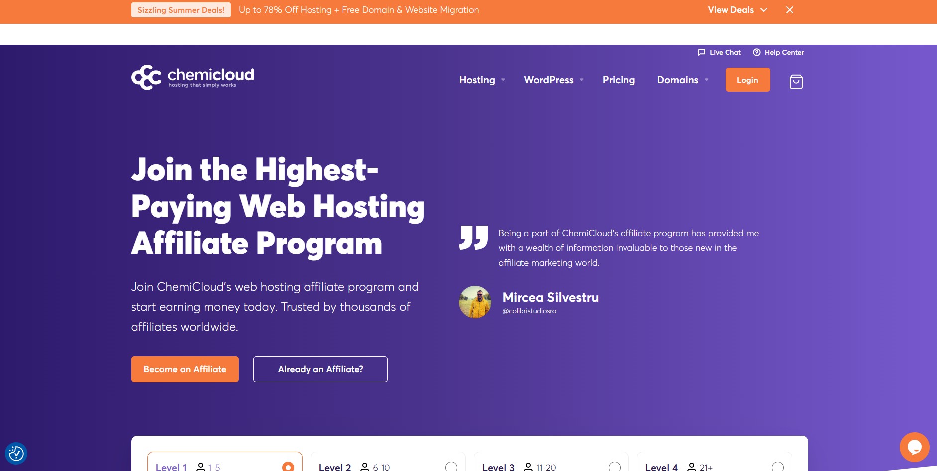 ChemiCloud Affiliate Program