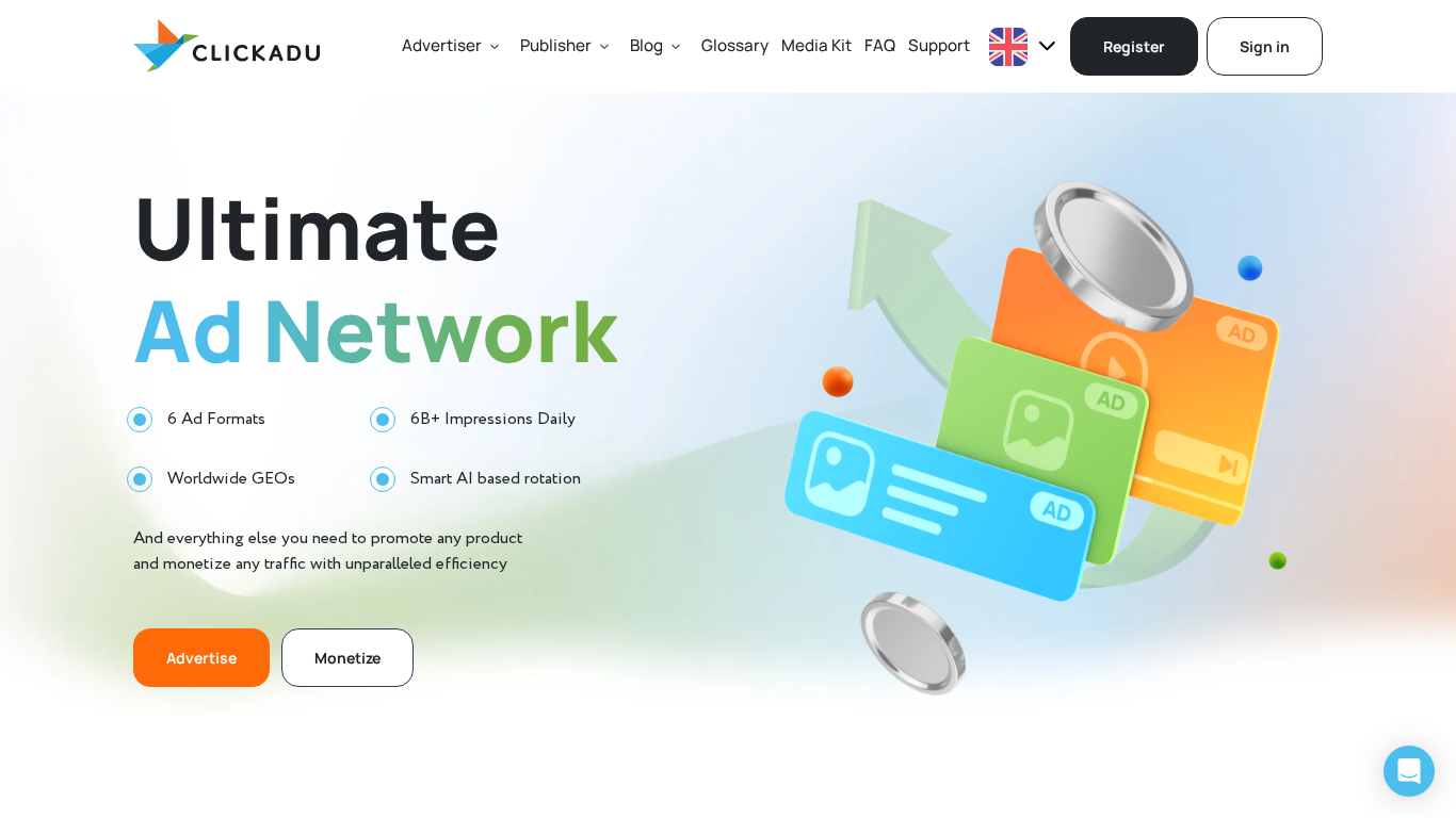 ClickAdu Affiliate Program