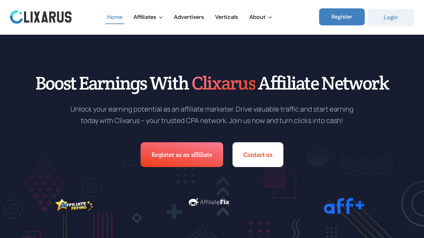 Clixarus Affiliate Program