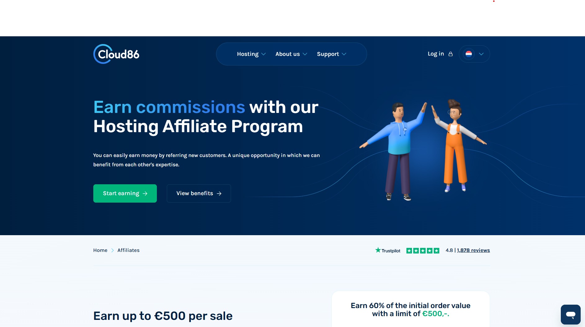 Cloud86 Affiliate Program