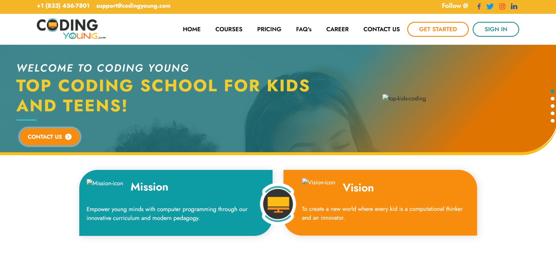 Coding Young Affiliate Program