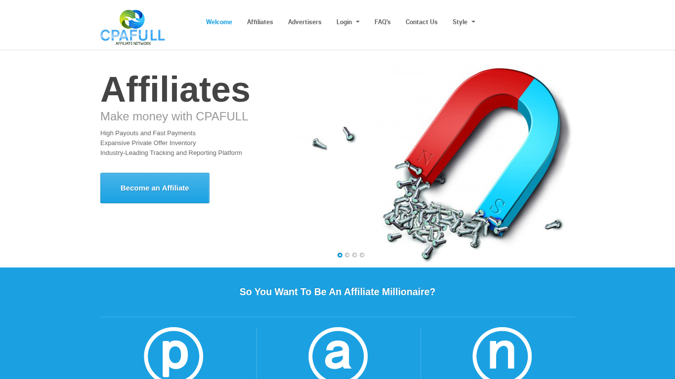 CPAFULL Affiliate Program