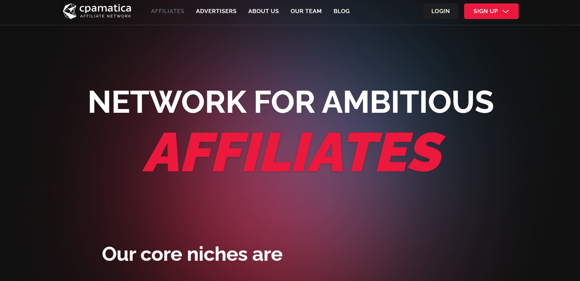 Cpamatica Affiliate Program