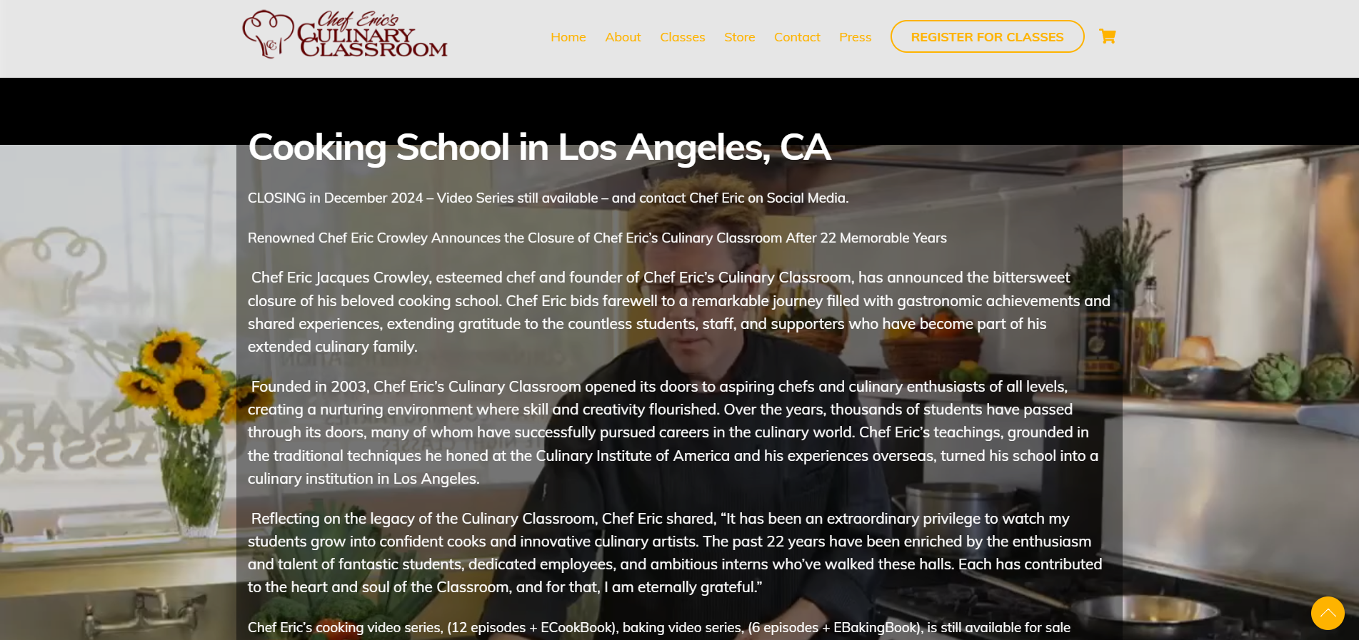 Culinary Classroom Affiliate Program
