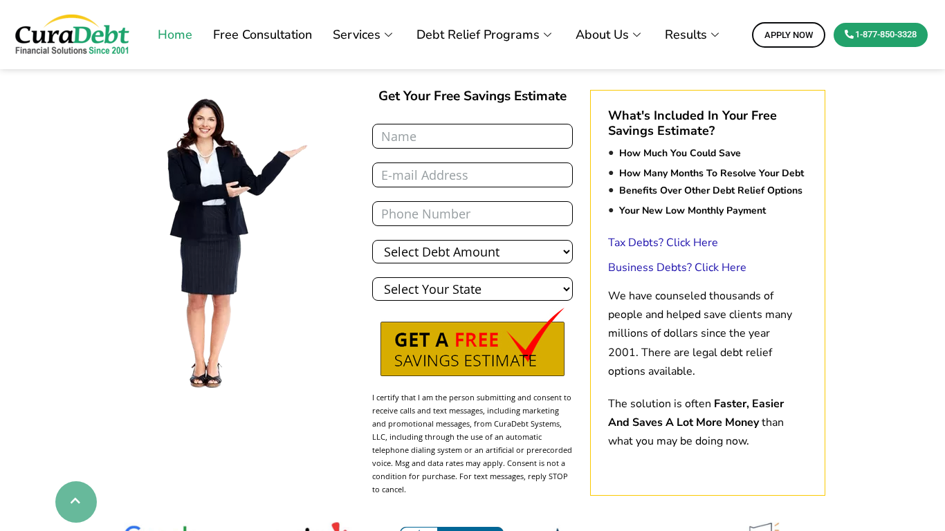 CuraDebt Affiliate Program