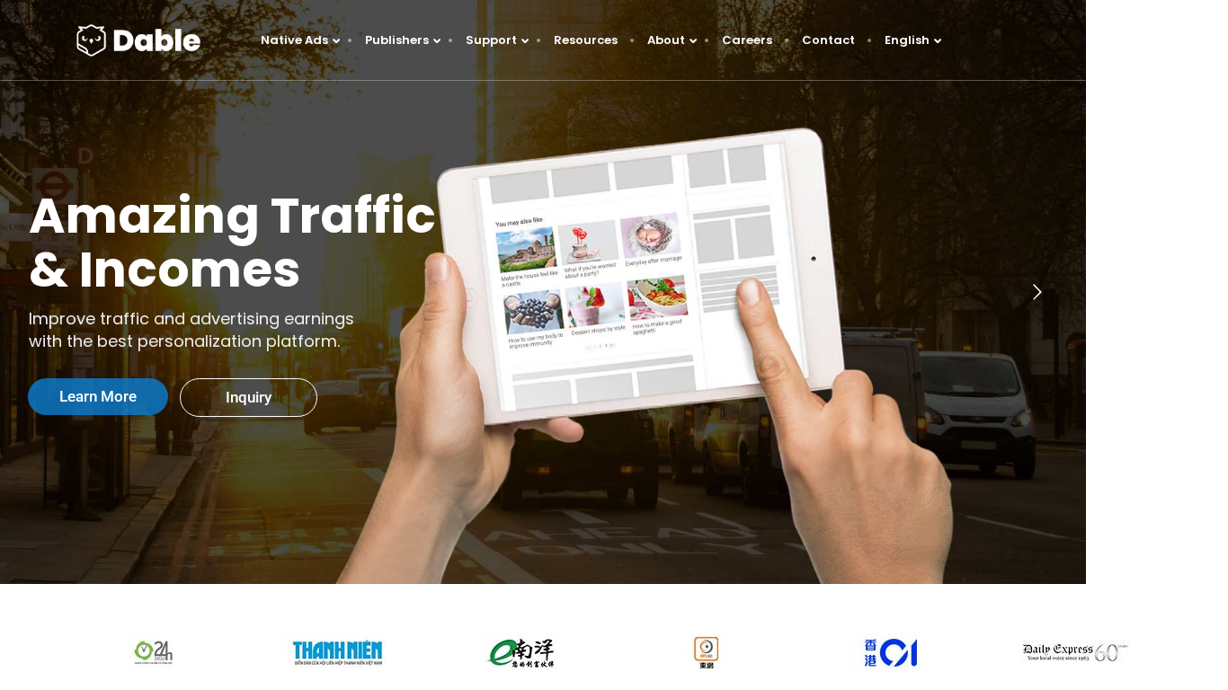 Dable Affiliate Program