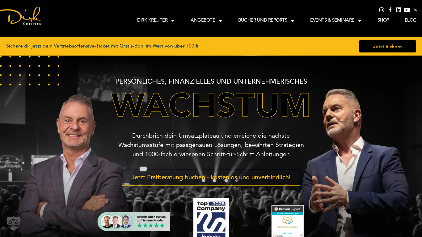 Dirk Kreuter Affiliate Program