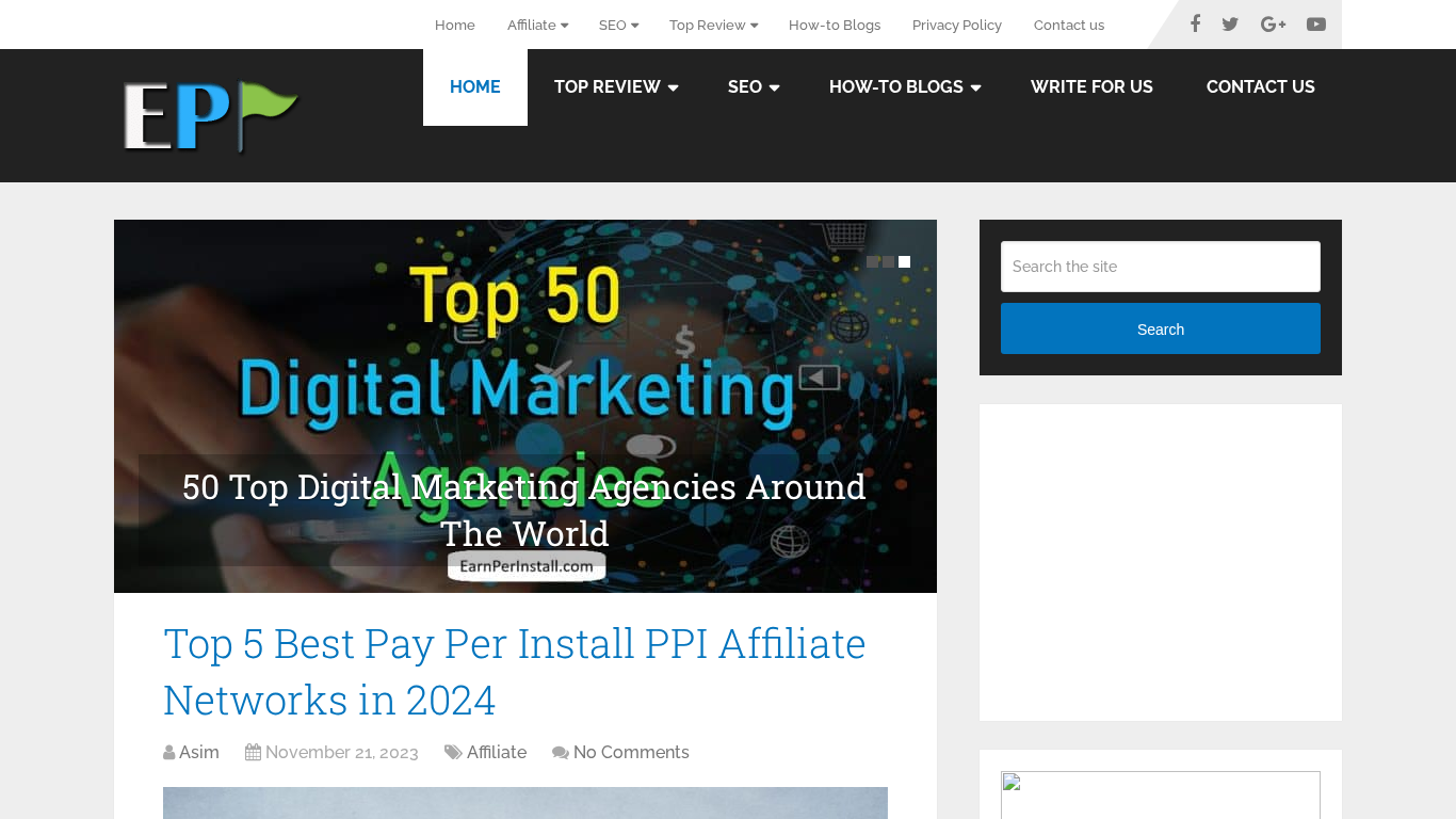 EarnPerInstall Affiliate Program