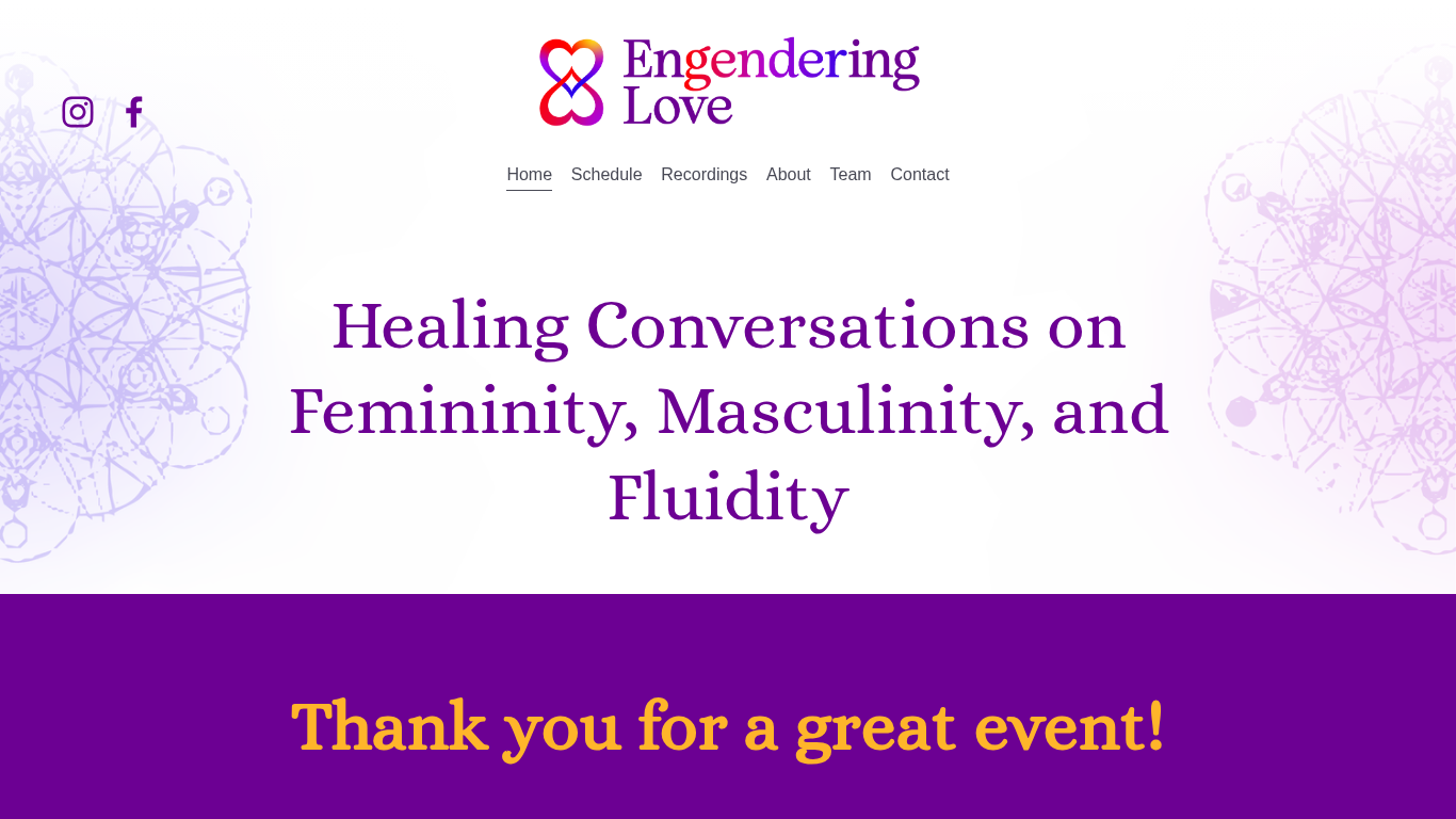 Engendering Love Affiliate Program