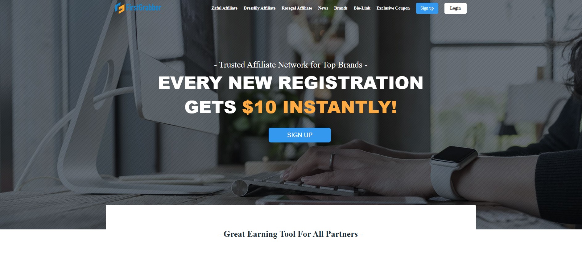 FirstGrabber Affiliate Program