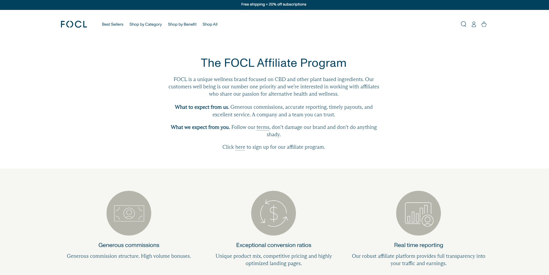 FOCL Affiliate Program