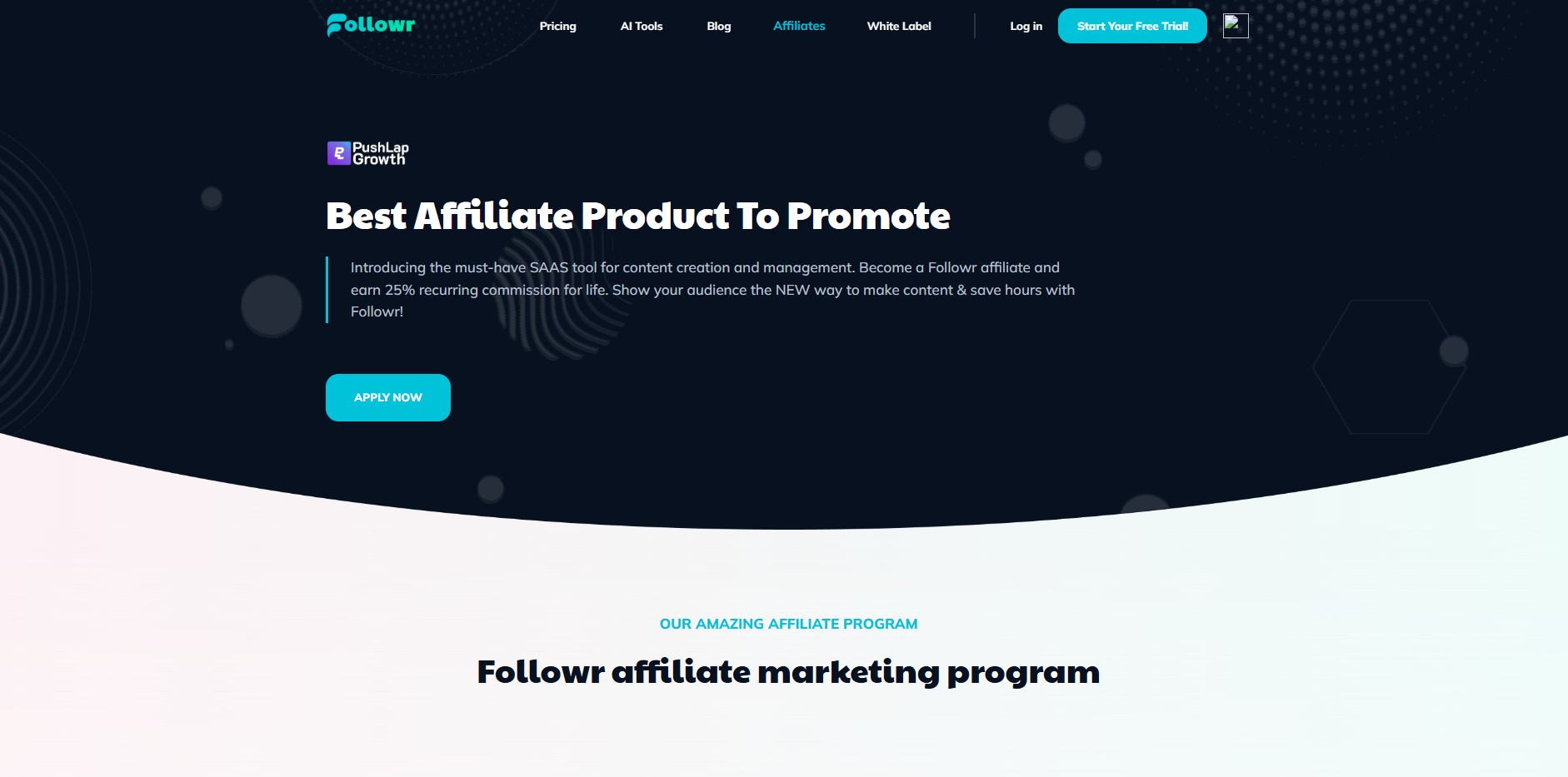 Followr Affiliate Program