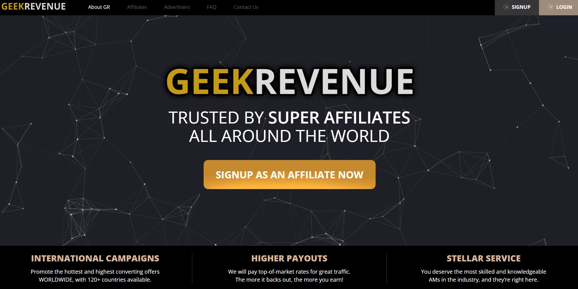 GeekRevenue Affiliate Program