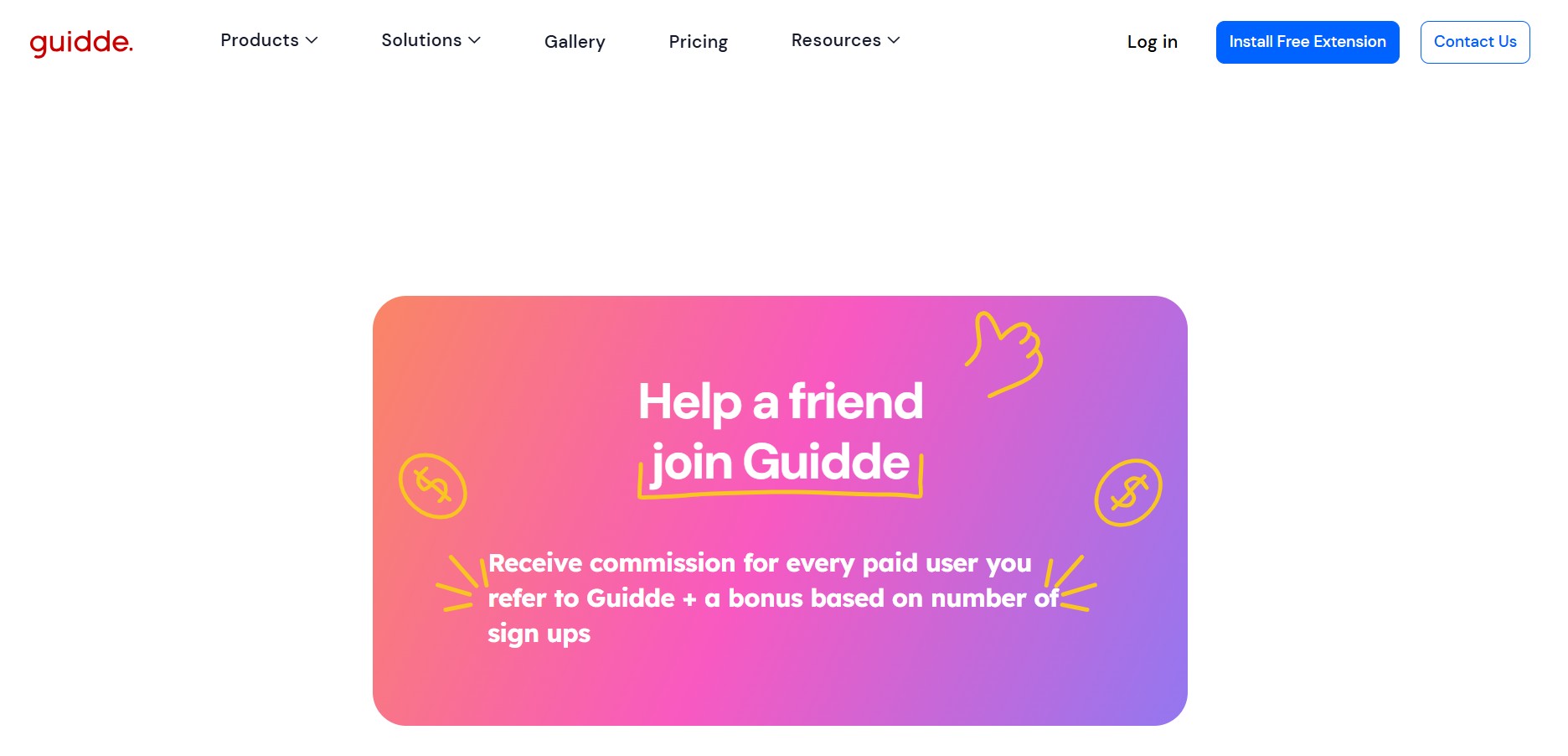 Guidde Affiliate Program