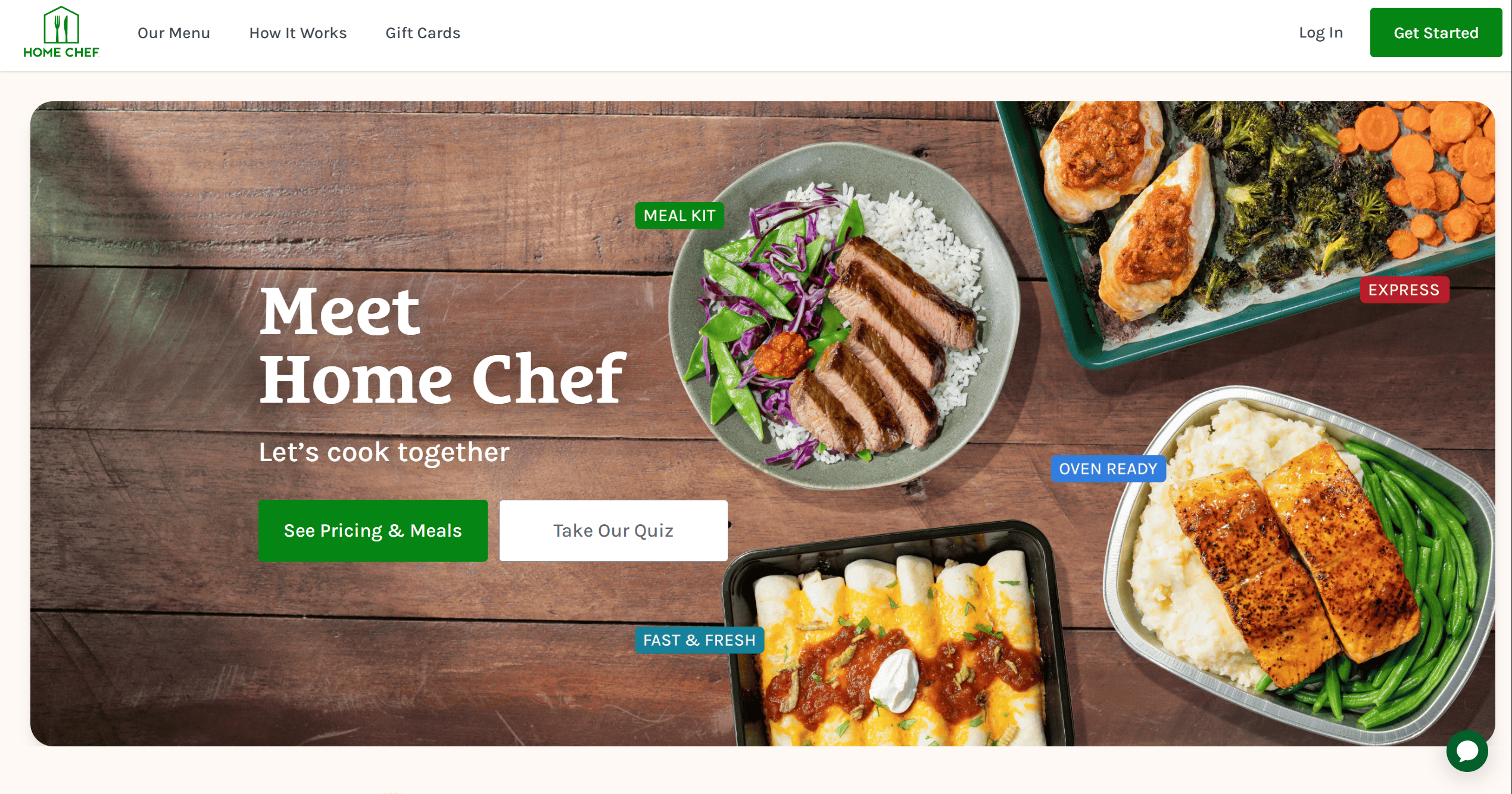 Home Chef Affiliate Program