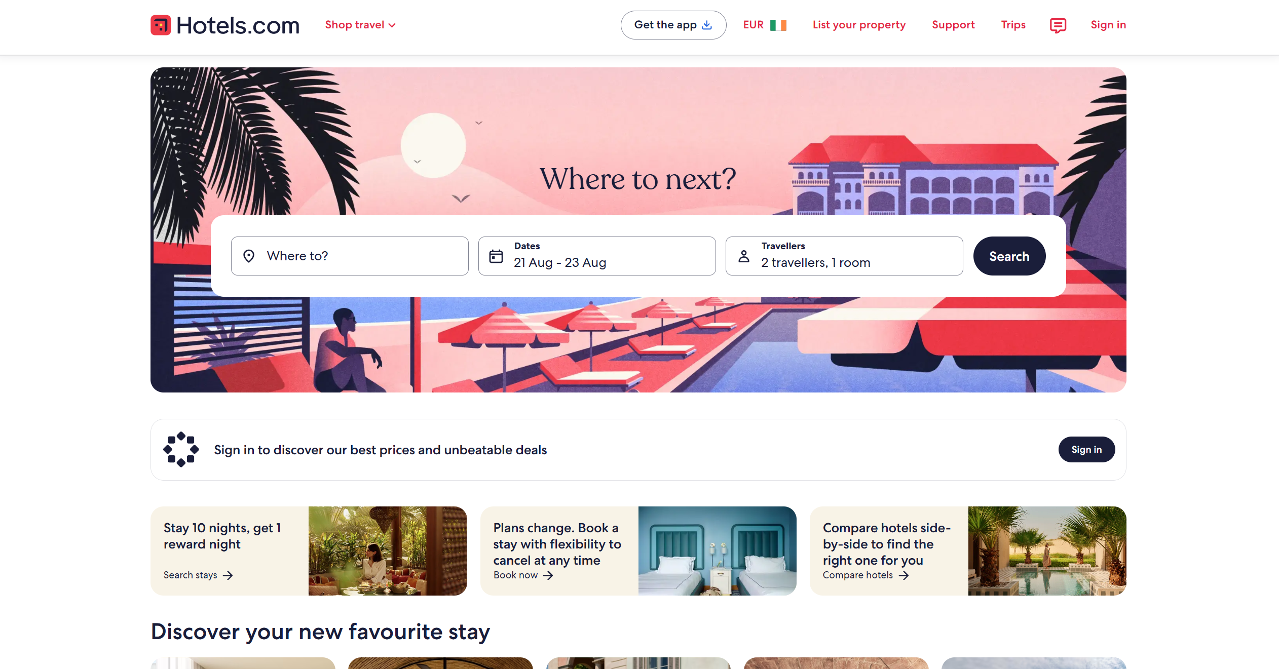 Hotels.com Affiliate Program