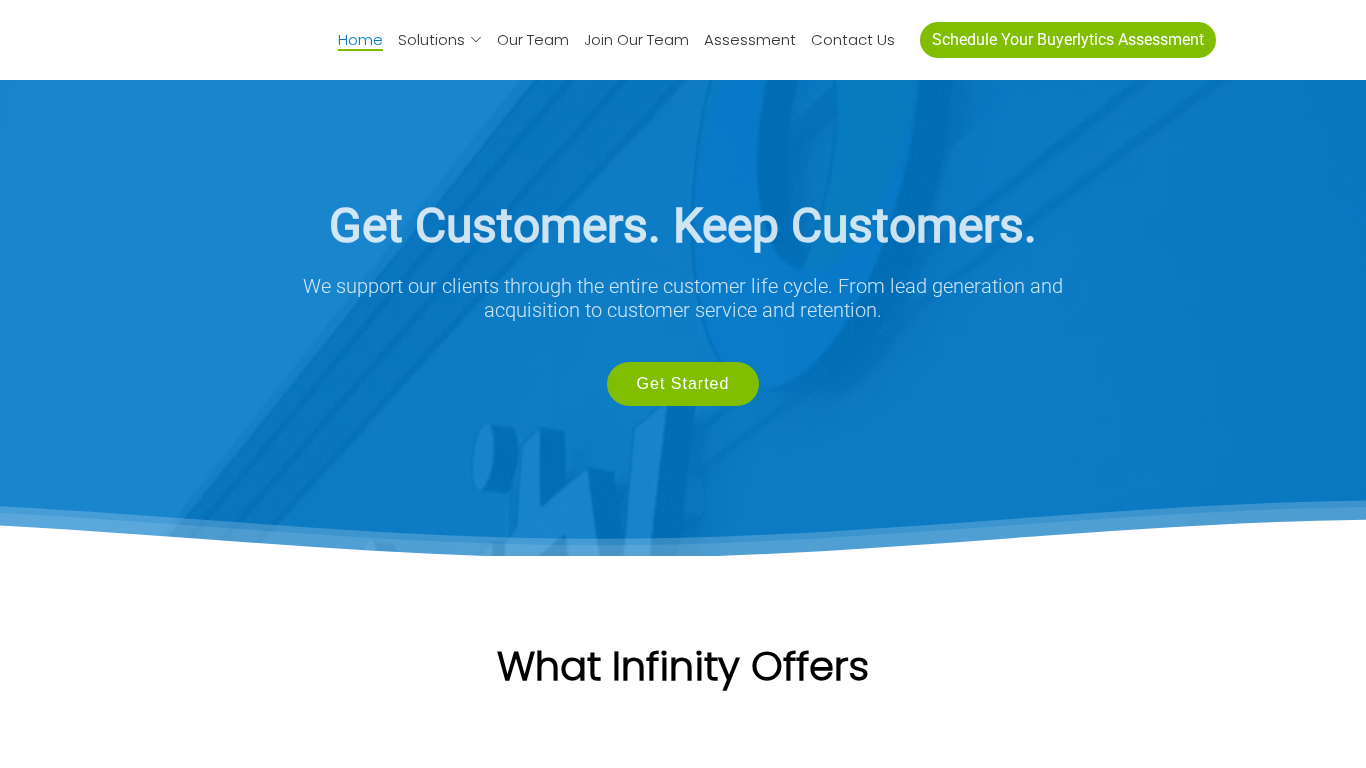 Infinity’s Partner Affiliate Program