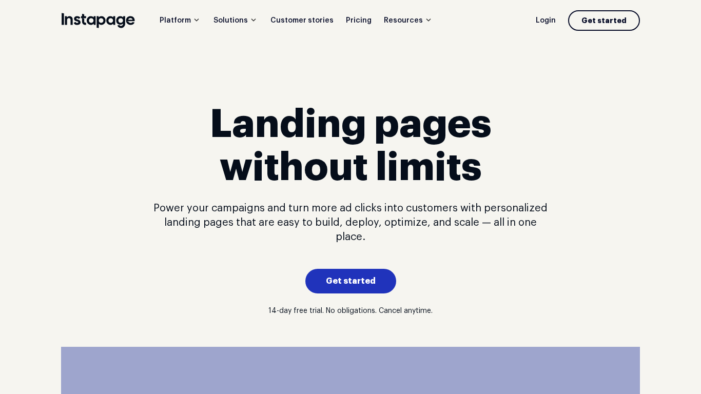 Instapage Affiliate Program