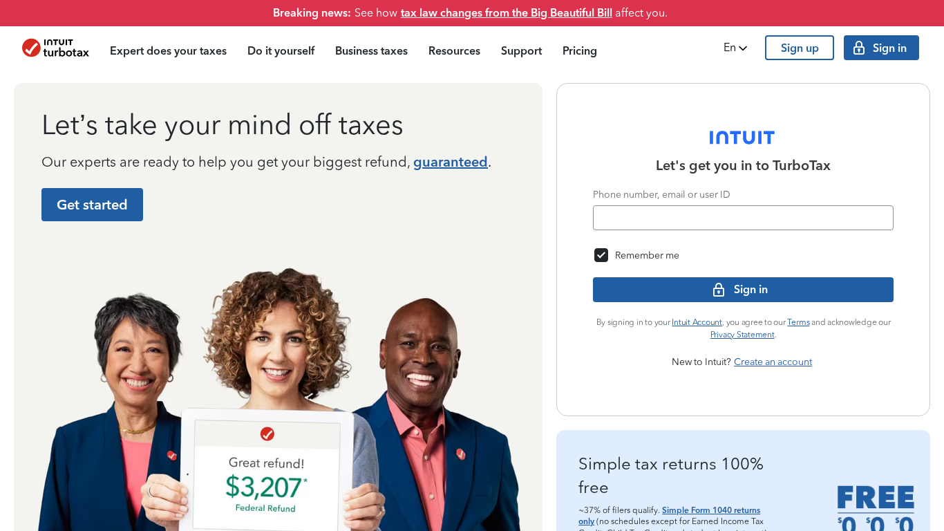 Intuit TurboTax Affiliate Program