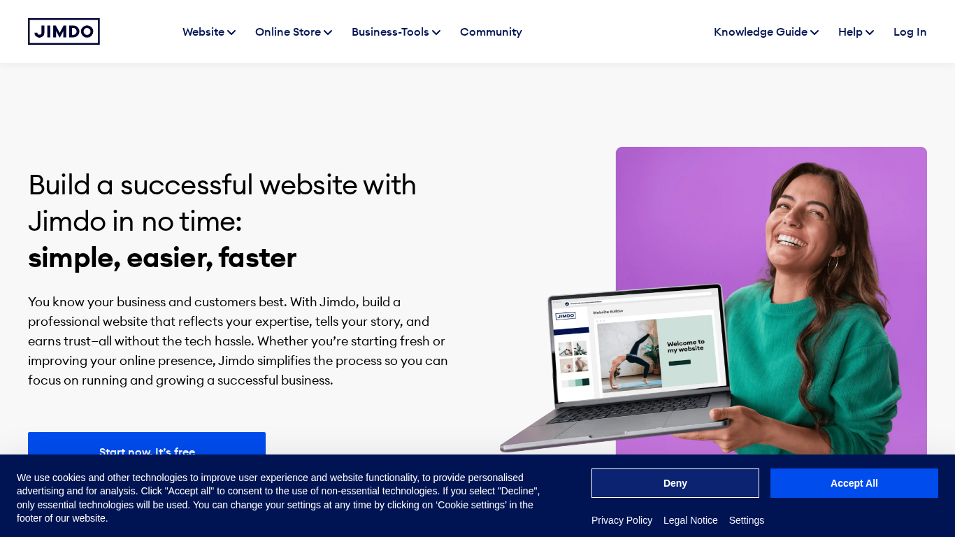 Jimdo Affiliate Program