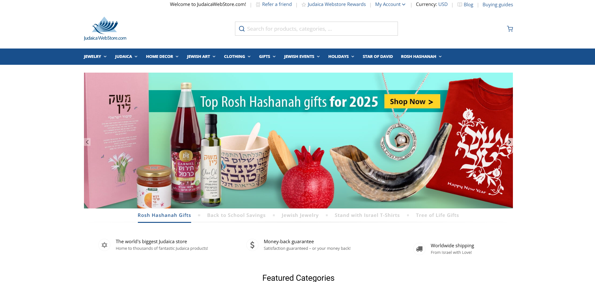 Judaica WebStore Affiliate Program