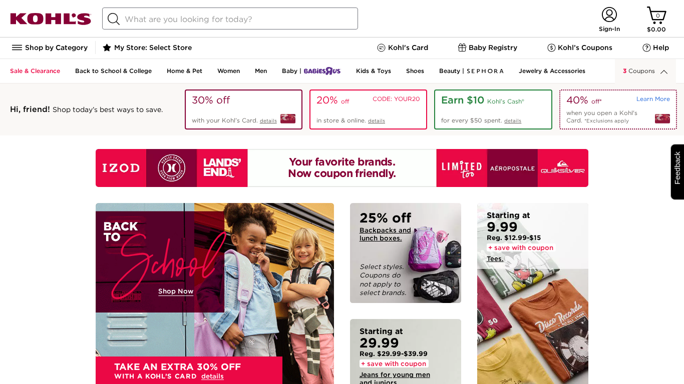 Kohl's Affiliate Program