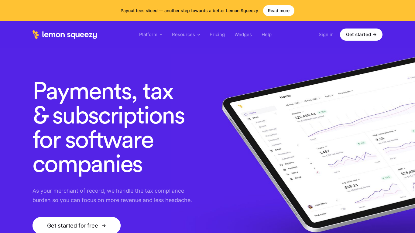 Lemon Squeezy Affiliate Program