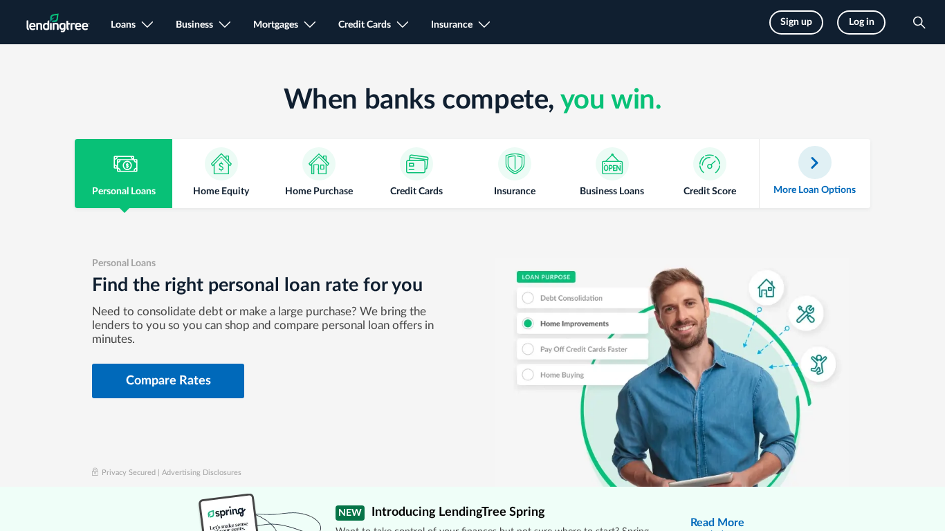 LendingTree Affiliate Program