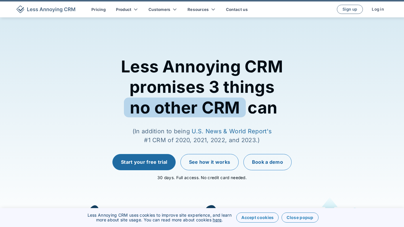 Less Annoying CRM Affiliate Program