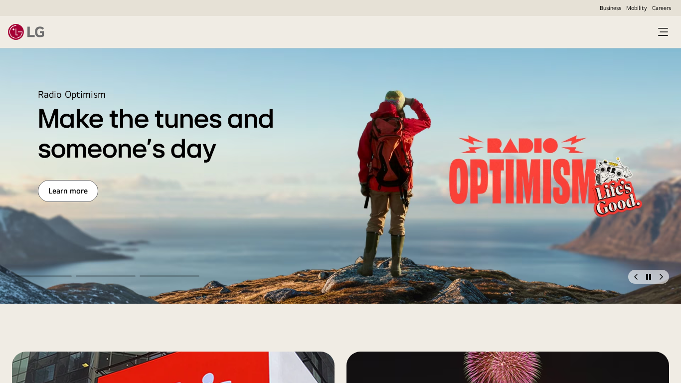 LG Electronics Affiliate Program