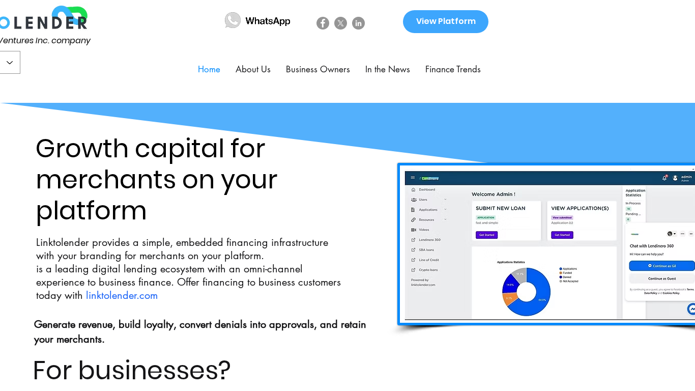 LinktoLender Affiliate Program